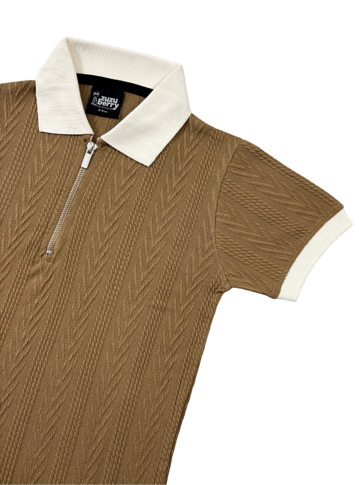 The Modern Zip Polo