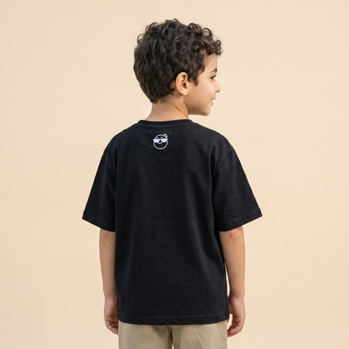 Gamer - Black Oversized Cotton T-shirt (Unisex)