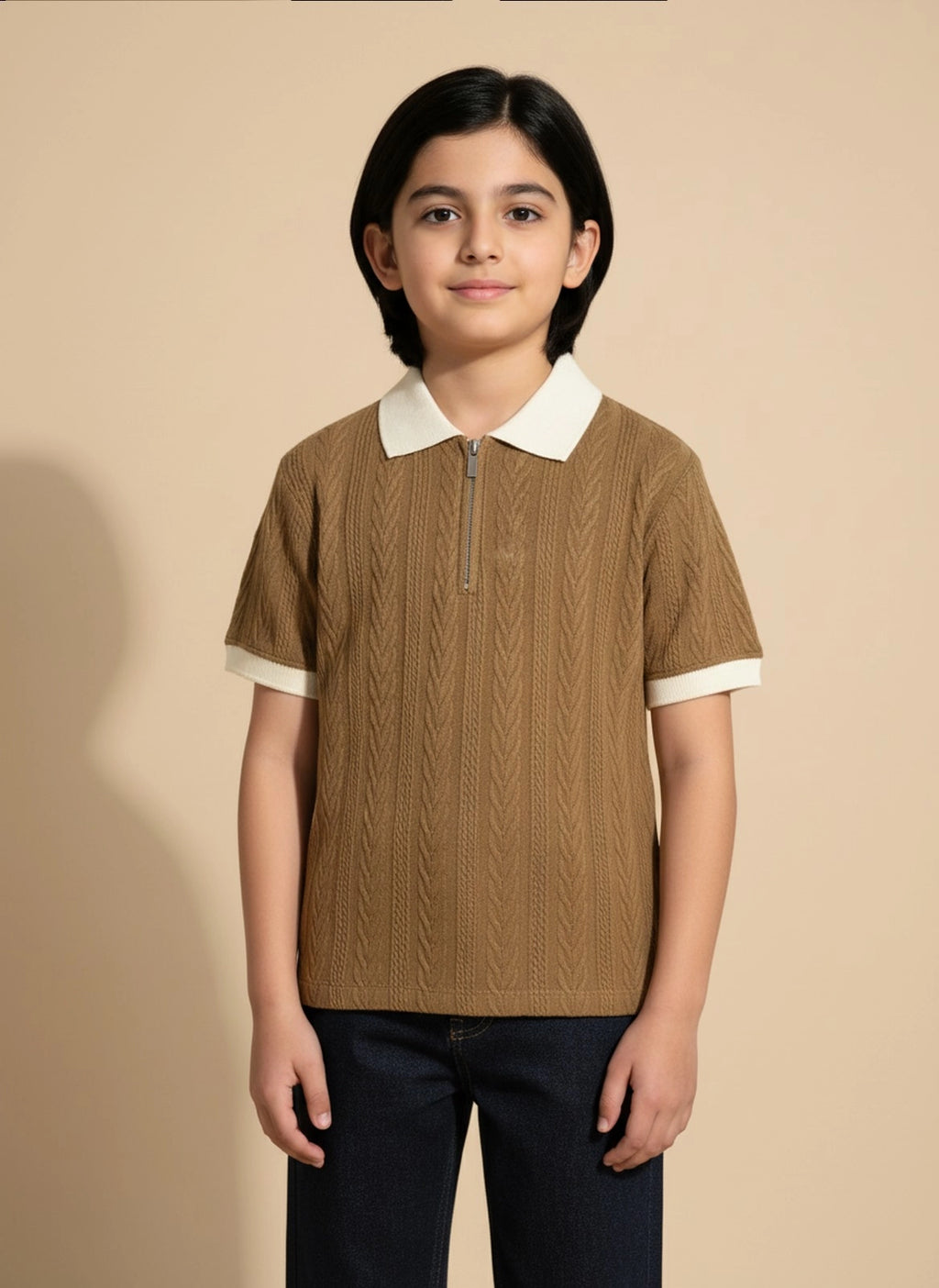 The Modern Zip Polo