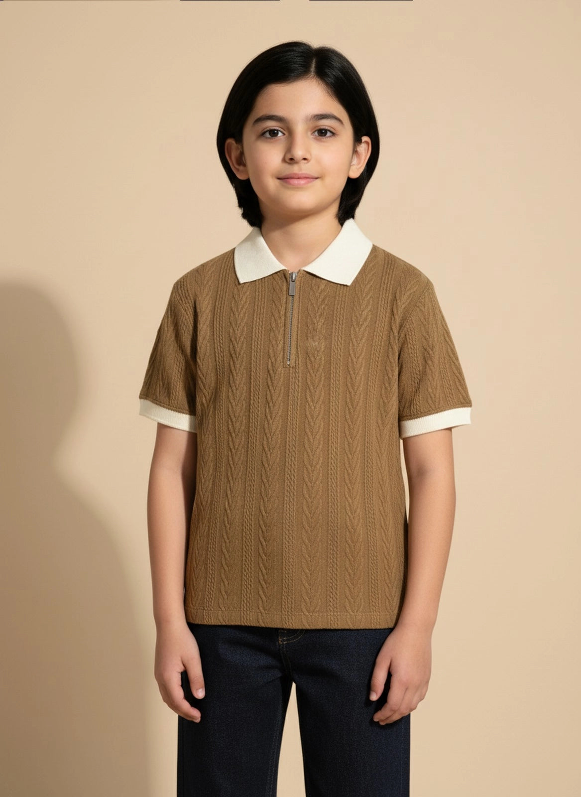 The Modern Zip Polo