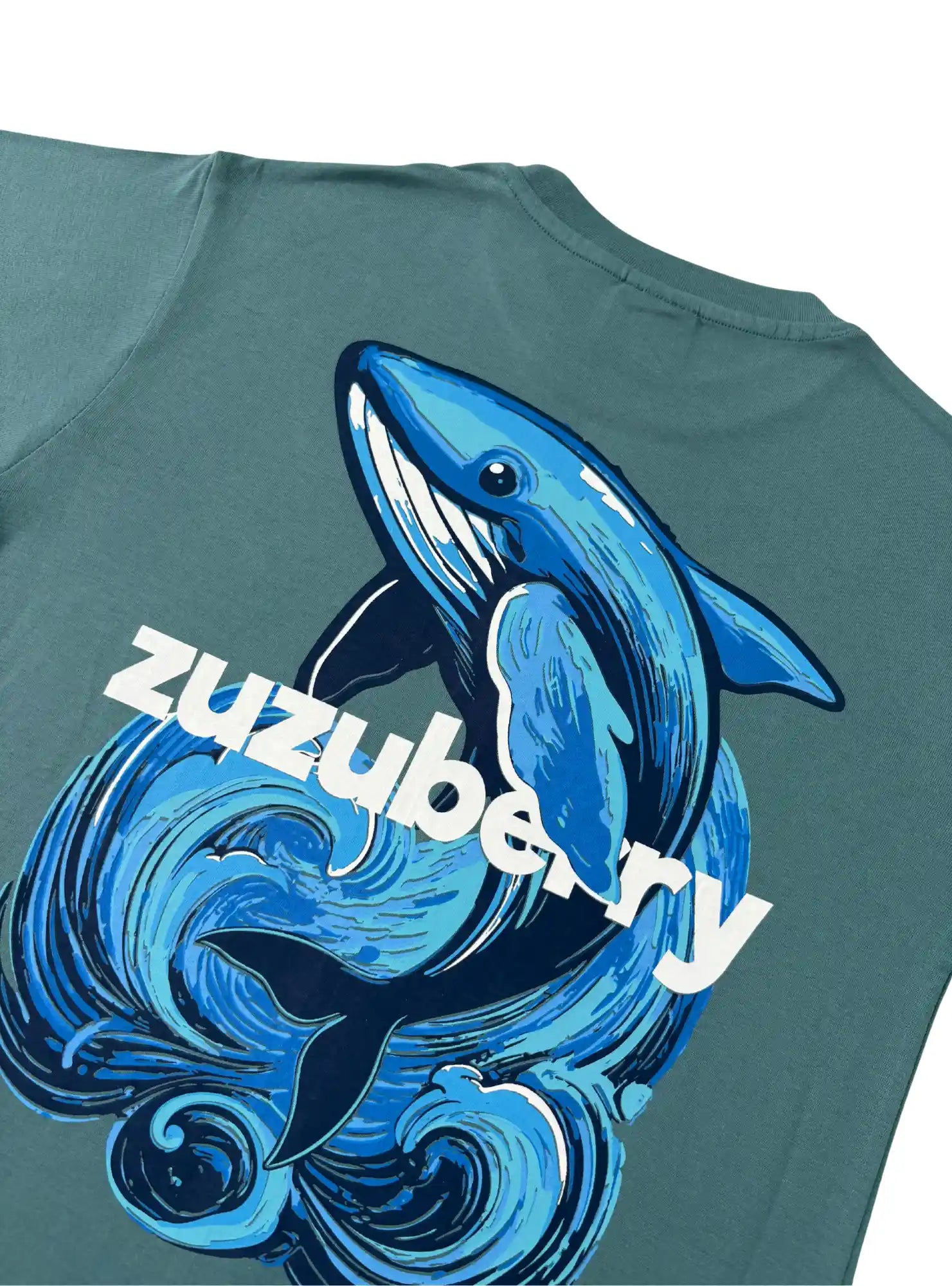 Whale Rider - Oversized Cotton T-shirt (Unisex)