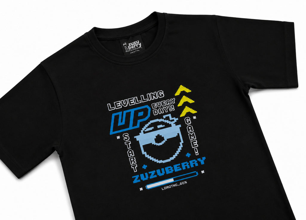 Gamer - Black Oversized Cotton T-shirt (Unisex)