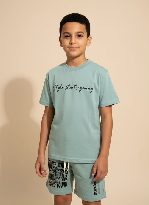 The LiquidArt - Oversized Cotton T-shirt (Unisex)