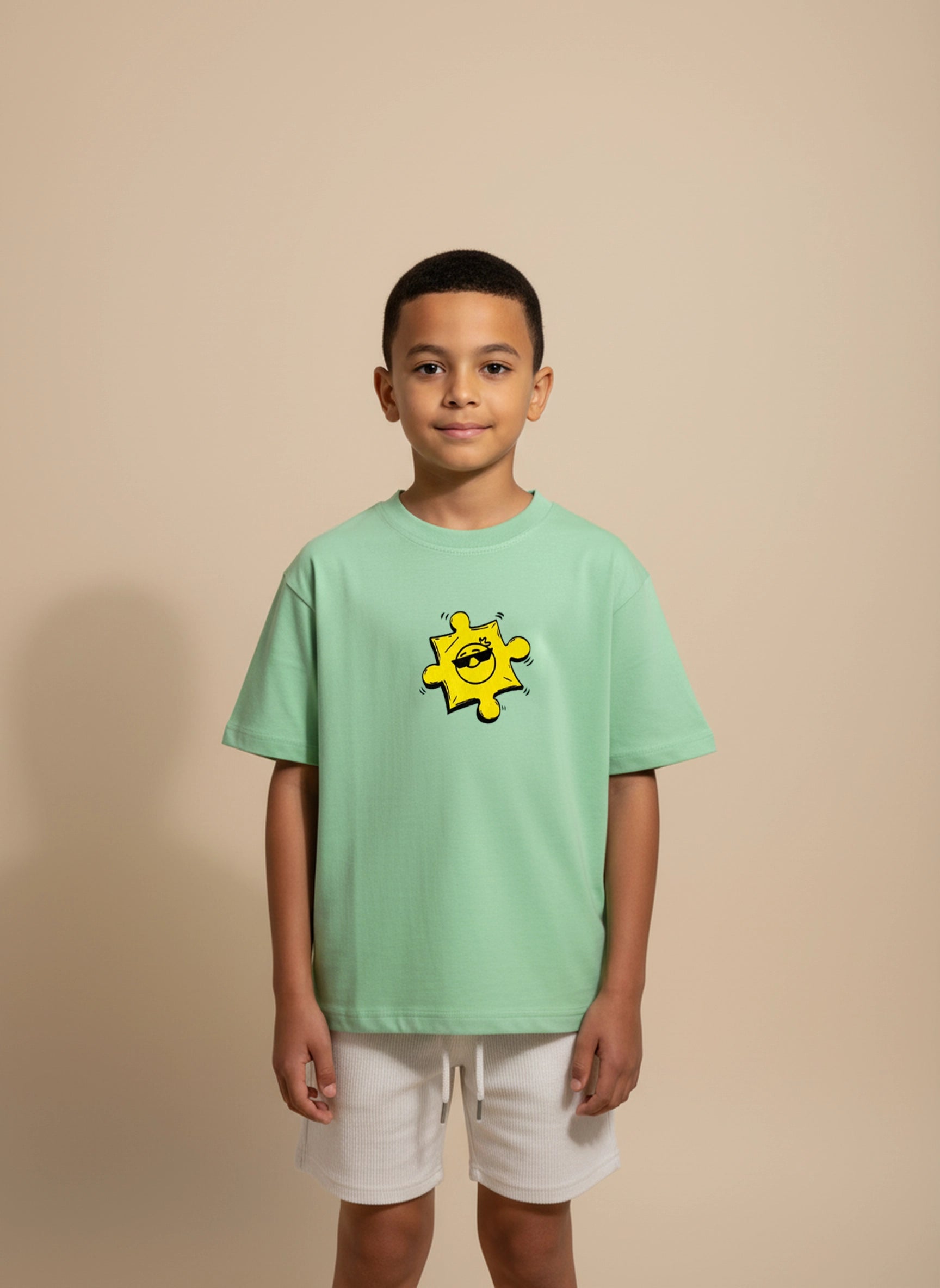Stand Out Piece - Oversized Cotton T-shirt (Unisex)- Mint Green