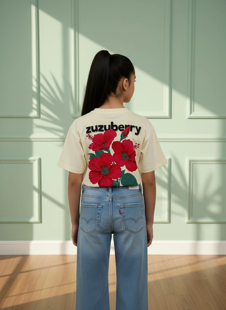 Bloom Bold - Oversized Cotton T-shirt (Unisex)