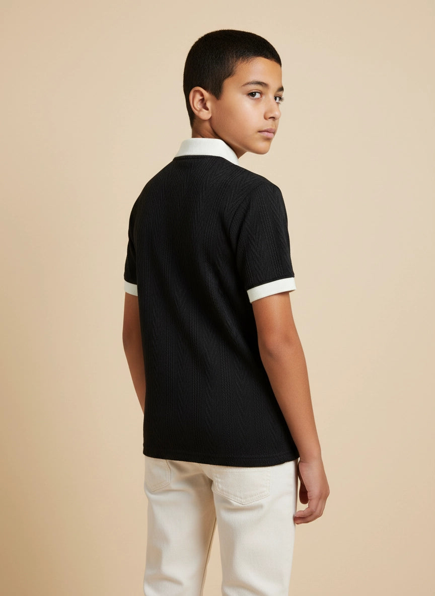 The Modern Zip Polo