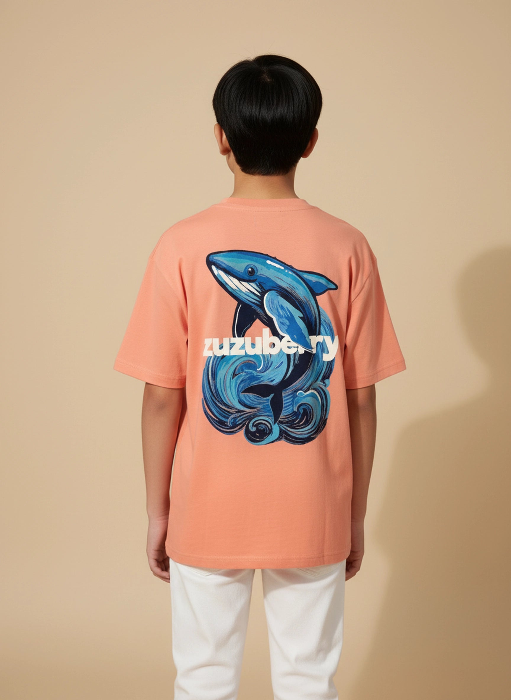 Whale Rider - Oversized Cotton T-shirt (Unisex)