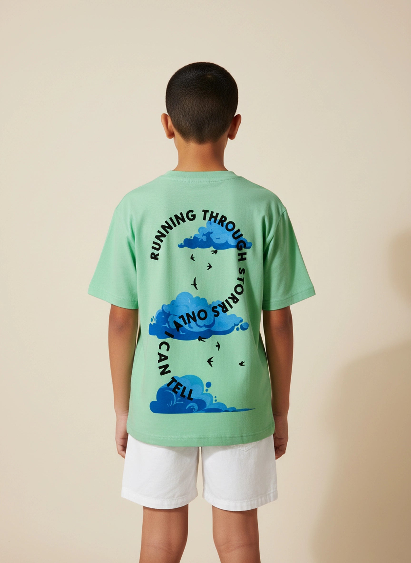 Story Chaser - Oversized Cotton T-shirt (Unisex)- Mint Green