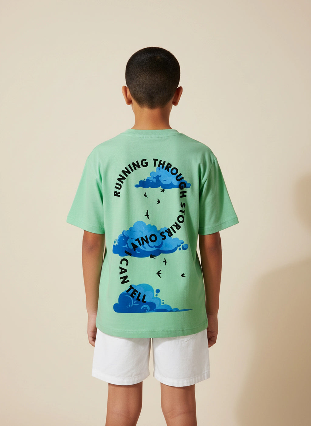 Story Chaser - Oversized Cotton T-shirt (Unisex)- Mint Green